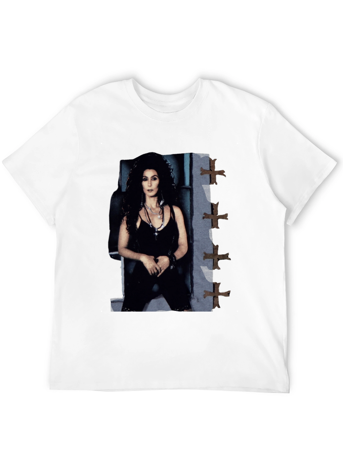 Cher T-Shirt - Classic Black Outfit