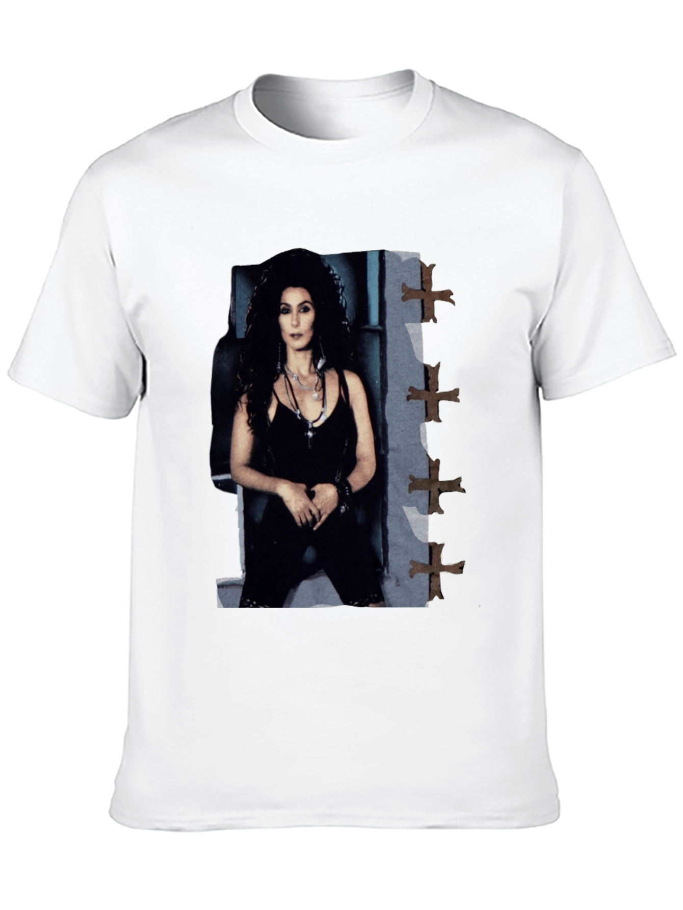 Cher T-Shirt - Classic Black Outfit