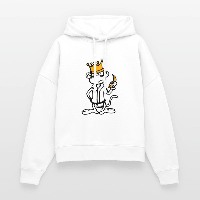 Monkey King with Banana and Crown