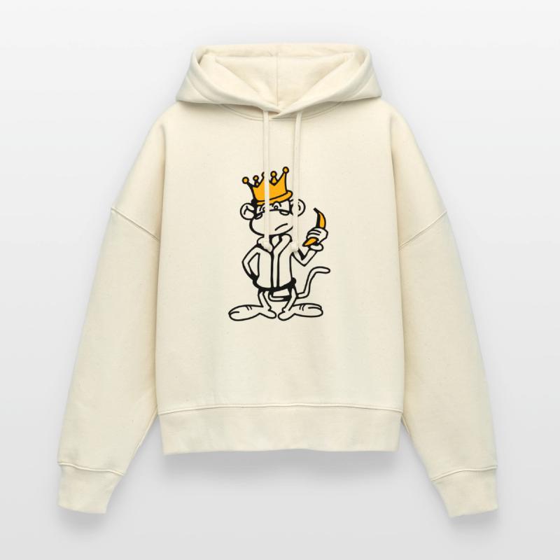 Monkey King with Banana and Crown