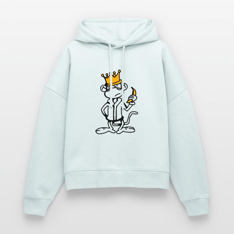 Monkey King with Banana and Crown