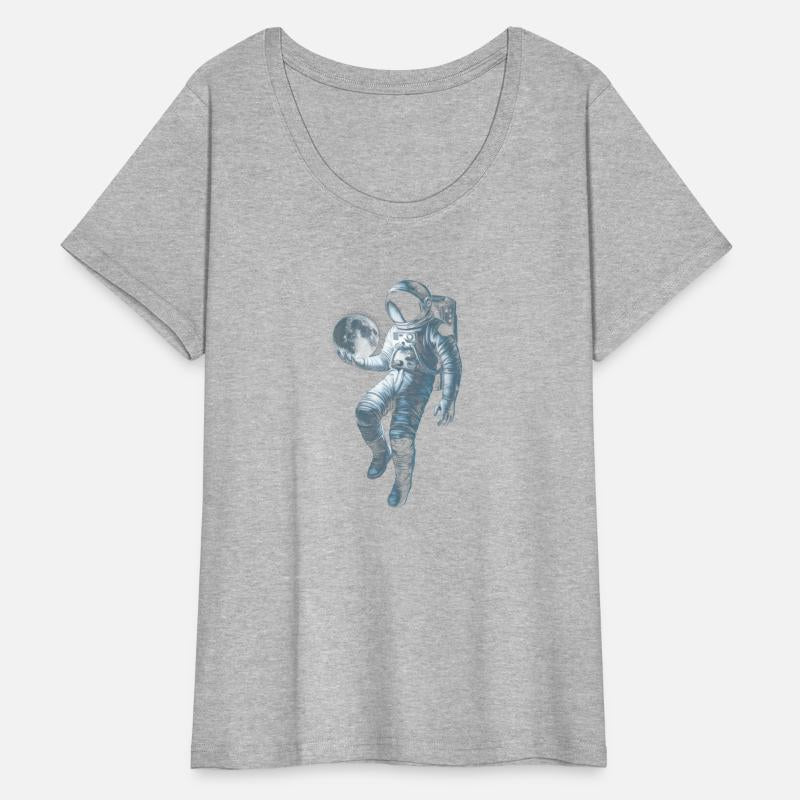 Moon Play Classic Celestial Art T-Shirt