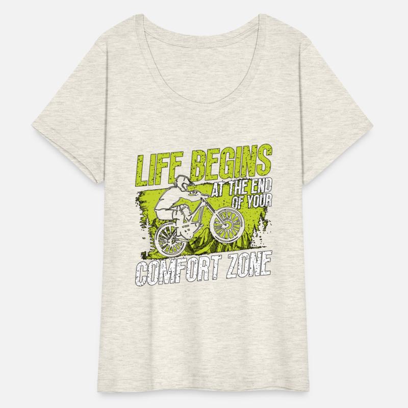 Mountain Bike Life Begins At The End Loves Bicycle