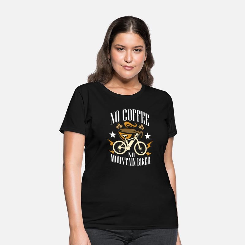 Mountain Biker No Coffee No Cycling Coffee Lover