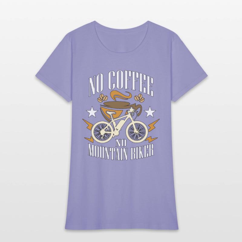 Mountain Biker No Coffee No Cycling Coffee Lover