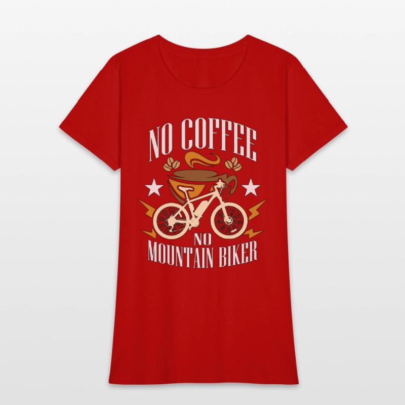 Mountain Biker No Coffee No Cycling Coffee Lover
