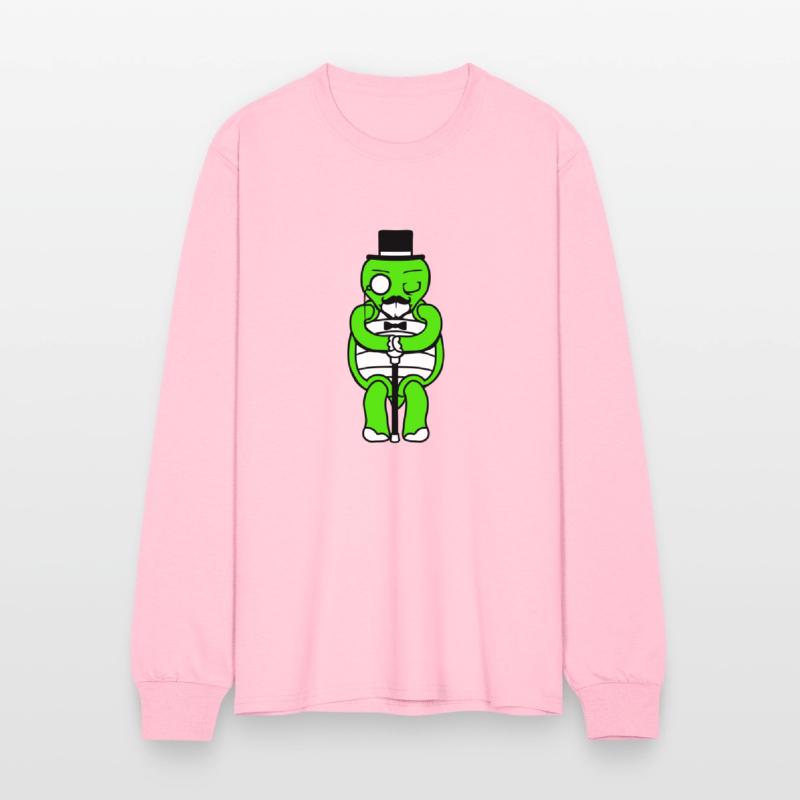 Mr. Tortoise Sir Gentleman Rich Top Hat Monocle