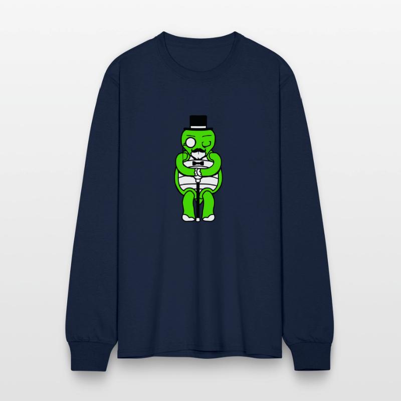 Mr. Tortoise Sir Gentleman Rich Top Hat Monocle