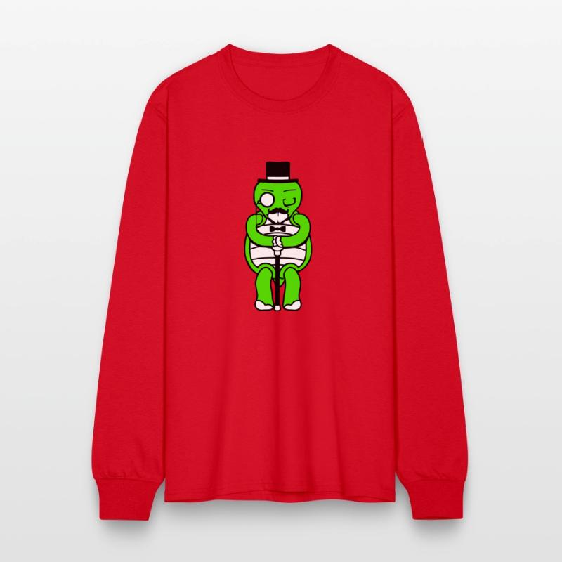 Mr. Tortoise Sir Gentleman Rich Top Hat Monocle