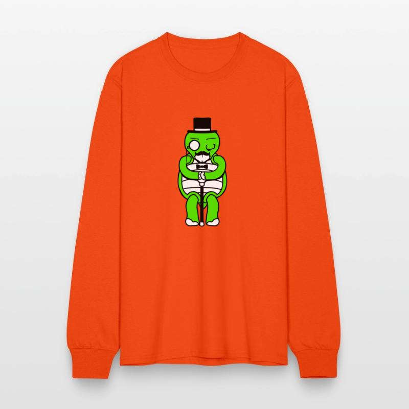 Mr. Tortoise Sir Gentleman Rich Top Hat Monocle