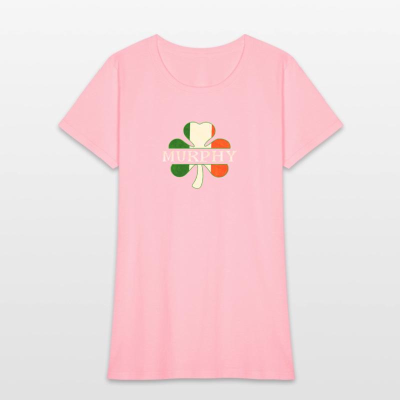 Murphy Irish Surname Ireland Flag Shamrock