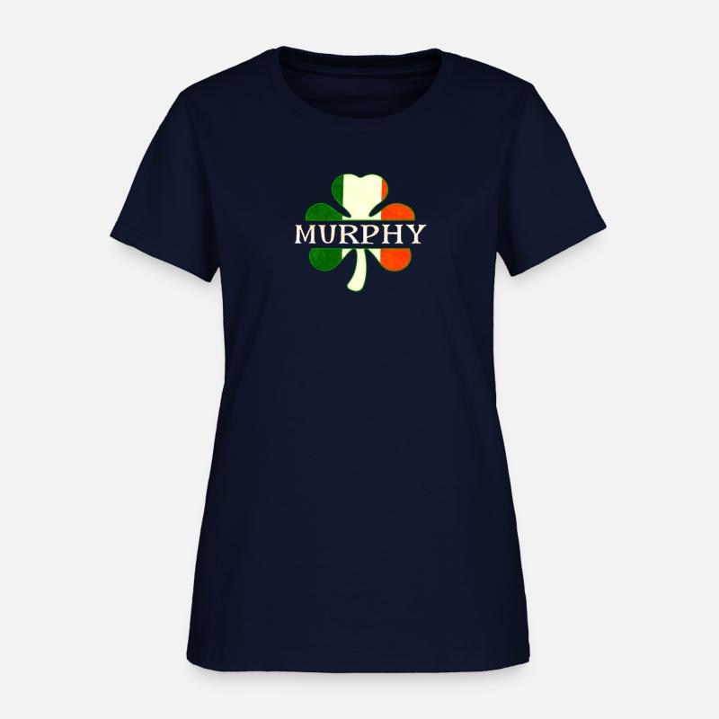 Murphy Irish Surname Ireland Flag Shamrock