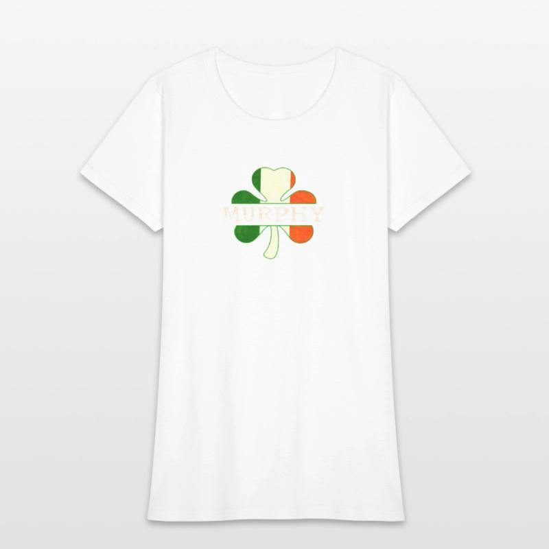 Murphy Irish Surname Ireland Flag Shamrock