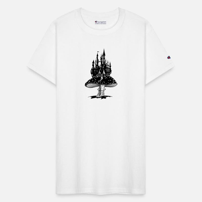 Mushroom castle fly agaric