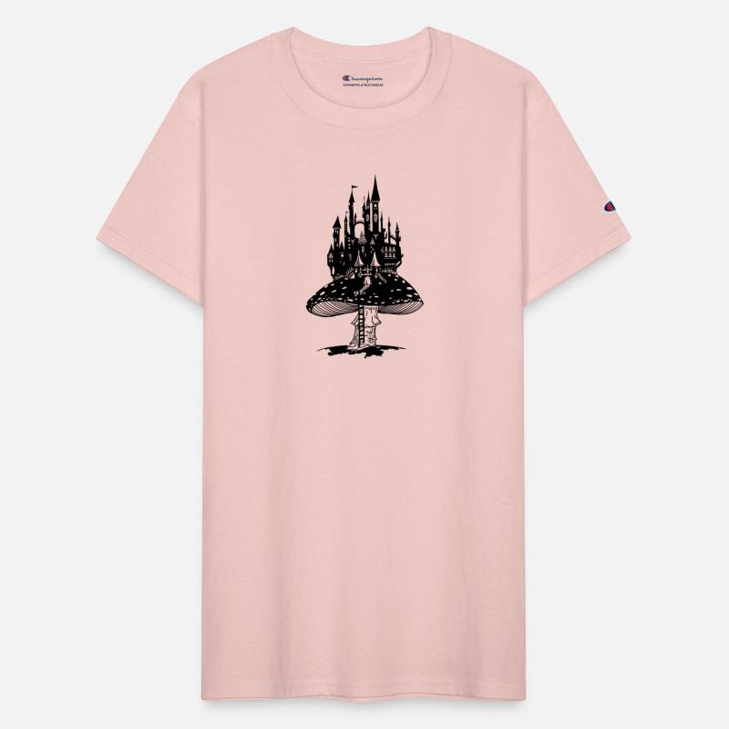 Mushroom castle fly agaric