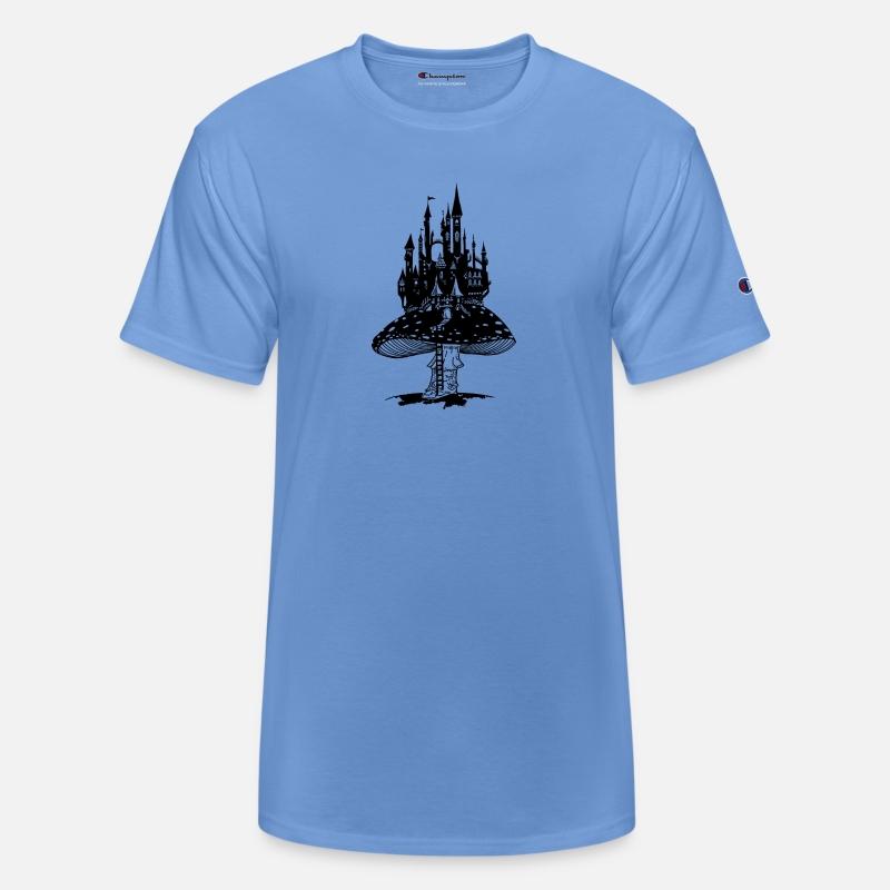 Mushroom castle fly agaric