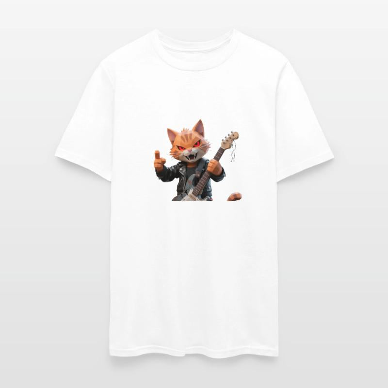 🎸 MusicCatTV - ANGRY Logo | Punk Rock Cat Design