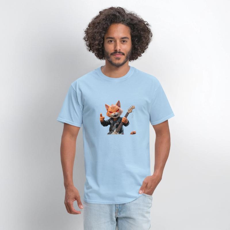 🎸 MusicCatTV - ANGRY Logo | Punk Rock Cat Design