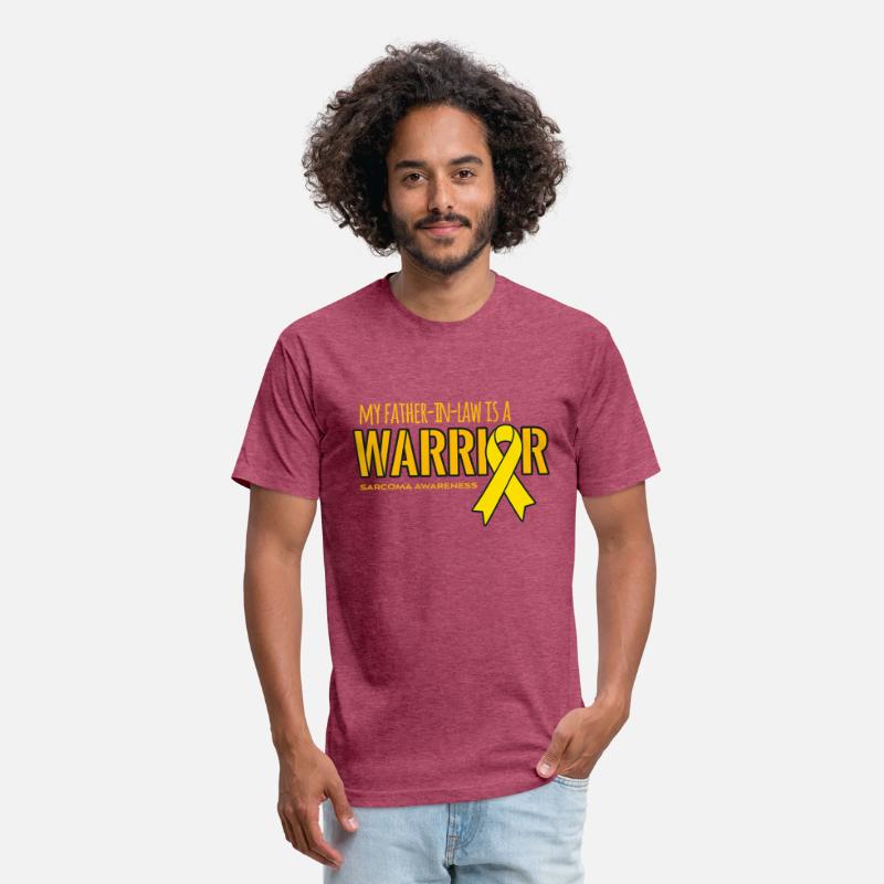 My Father in law is a Warrior Sarcoma Ribbon Shirt