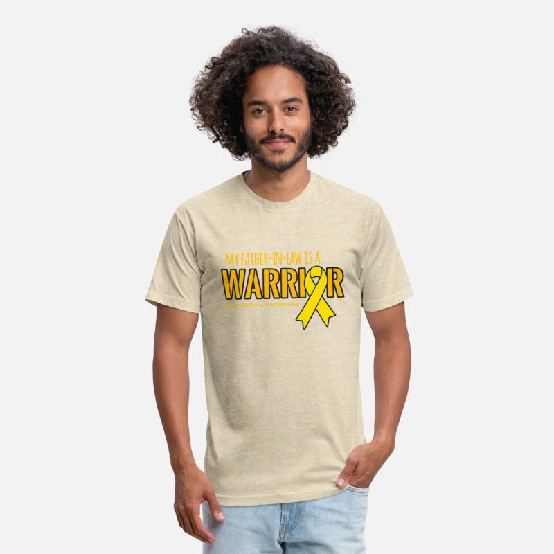 My Father in law is a Warrior Sarcoma Ribbon Shirt