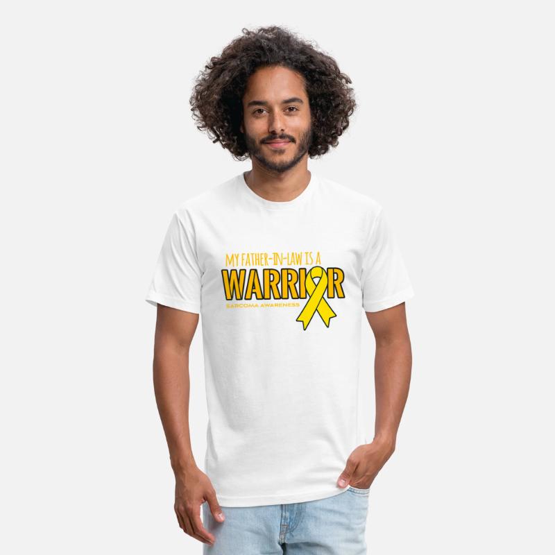 My Father in law is a Warrior Sarcoma Ribbon Shirt