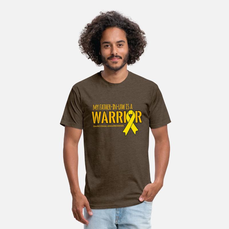 My Father in law is a Warrior Sarcoma Ribbon Shirt