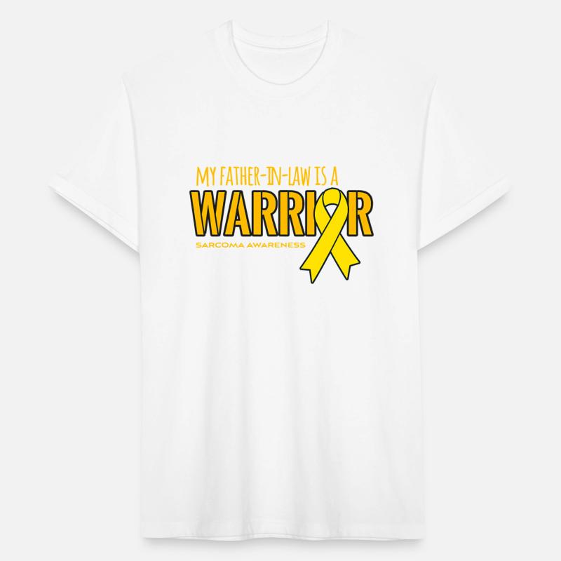 My Father in law is a Warrior Sarcoma Ribbon Shirt