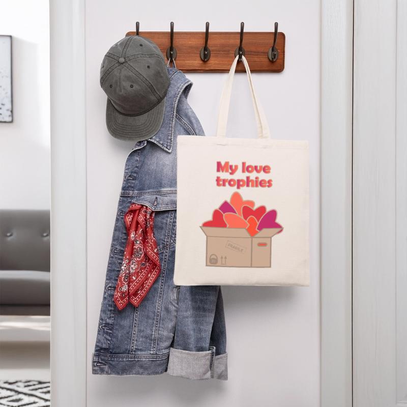 My love trophies in box full of hearts