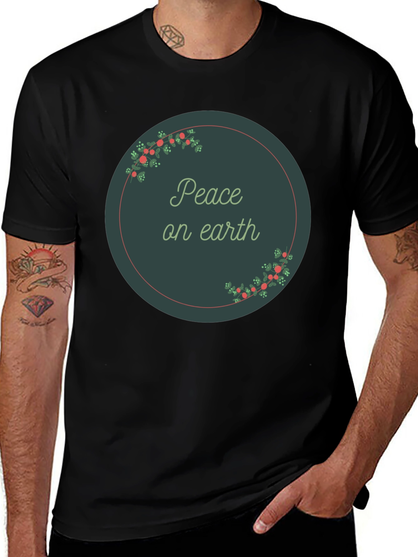 Peace on Earth Holiday T-Shirt