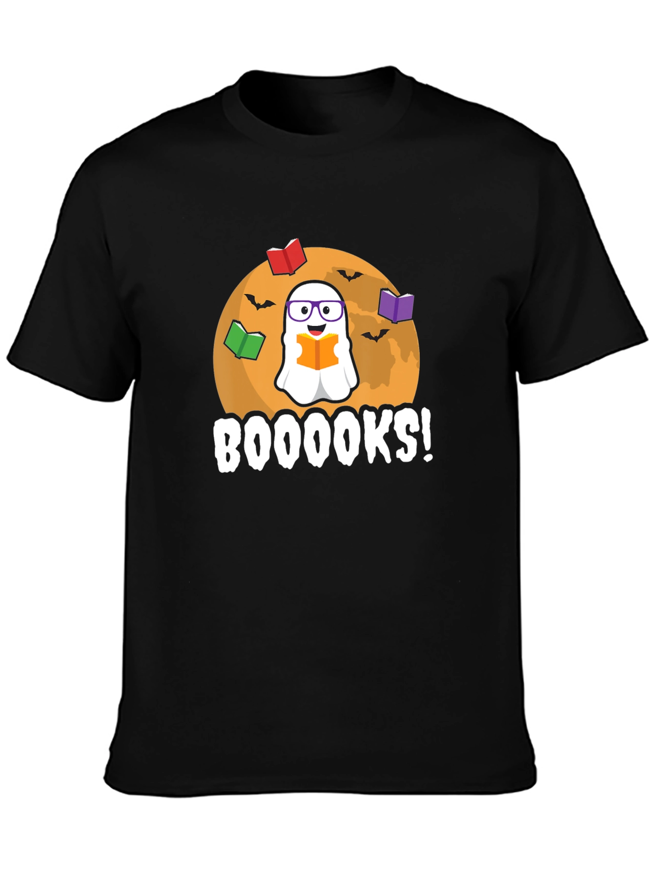 Booooks! Halloween Ghost T-Shirt
