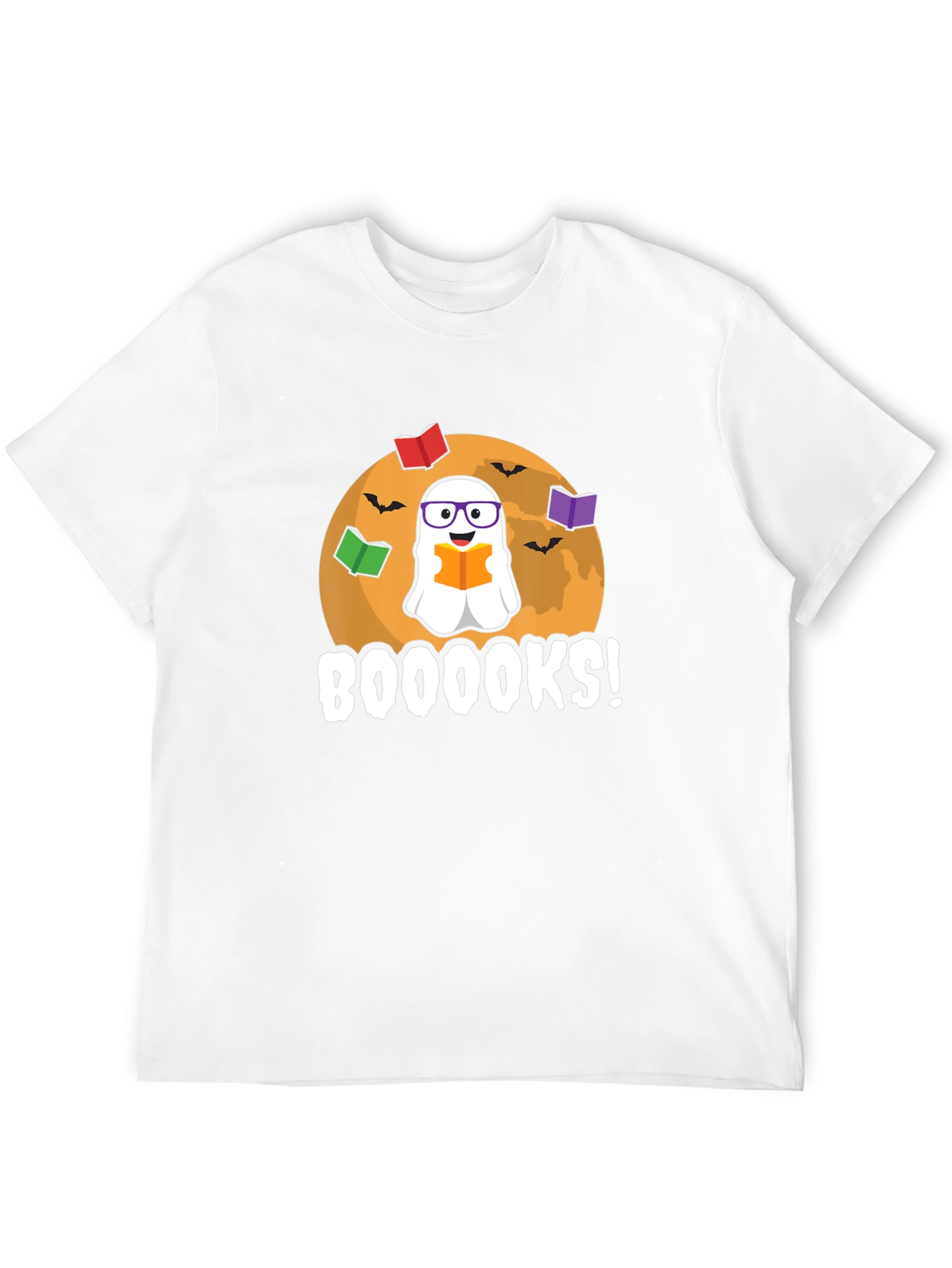 Booooks! Halloween Ghost T-Shirt