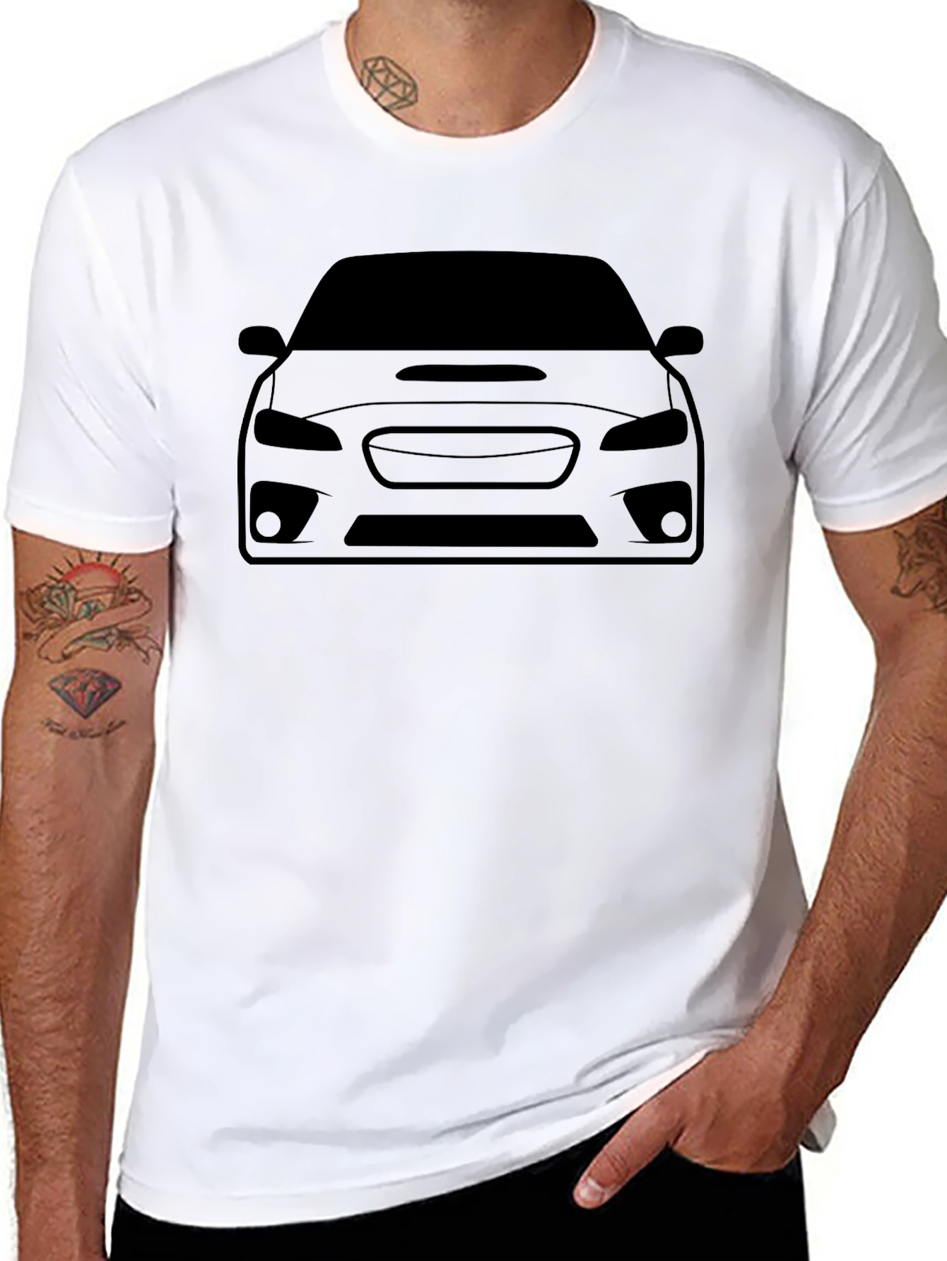Subaru WRX Silhouette Tee - Car Enthusiast Style