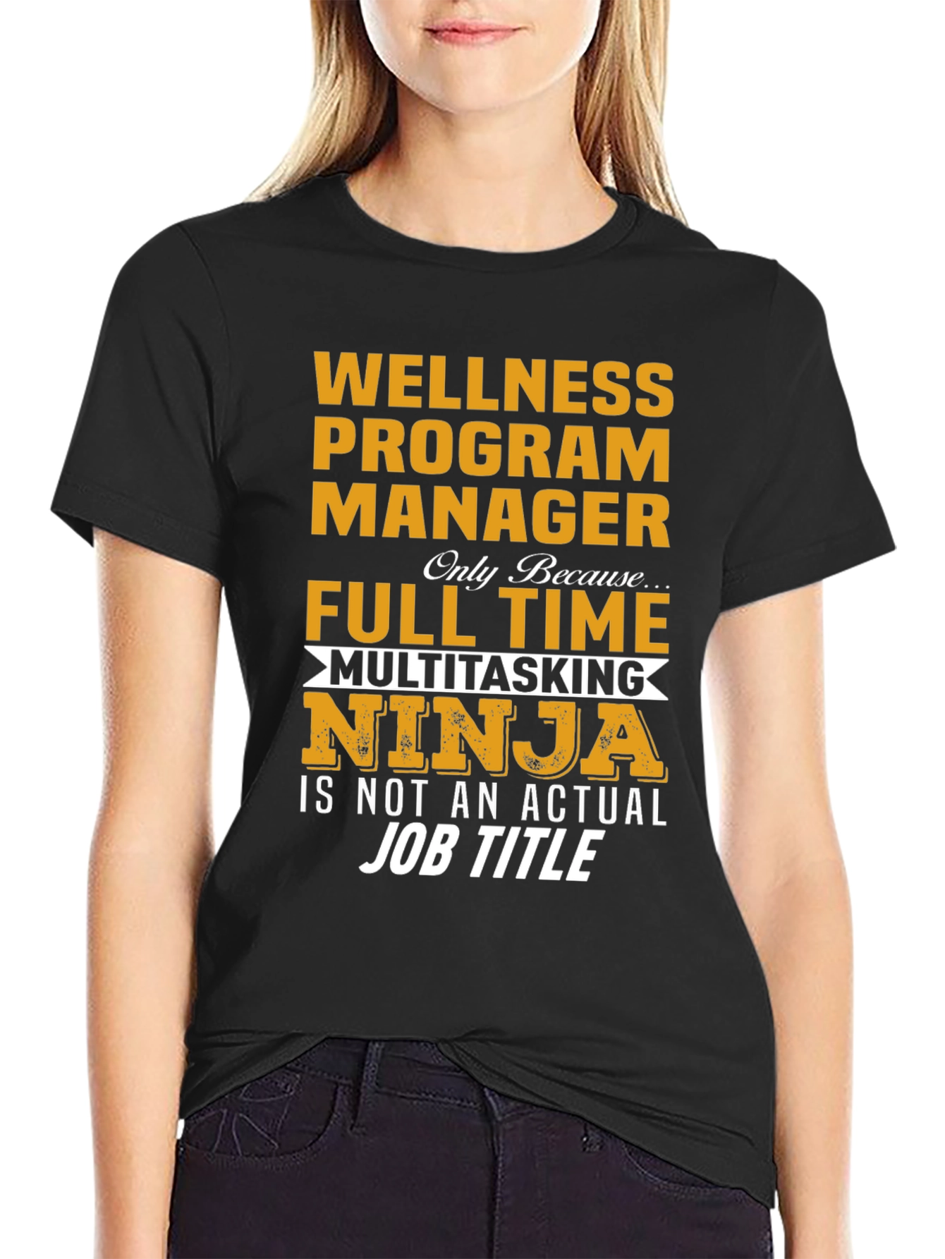 Wellness Program Manager Ninja T-Shirt