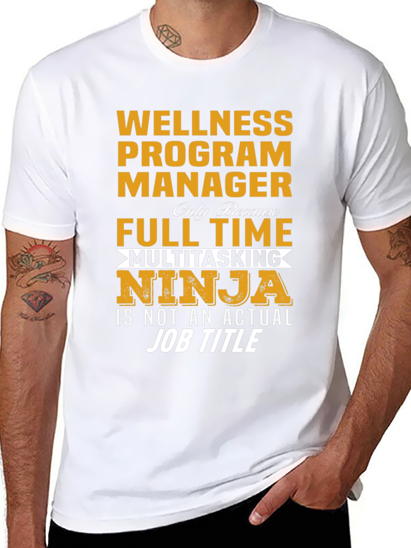 Wellness Program Manager Ninja T-Shirt
