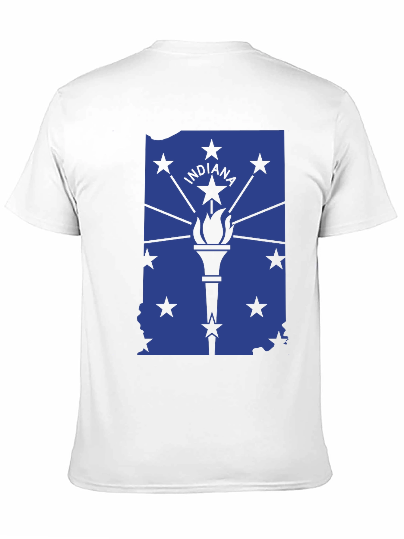 Indiana State Flag Graphic T-Shirt