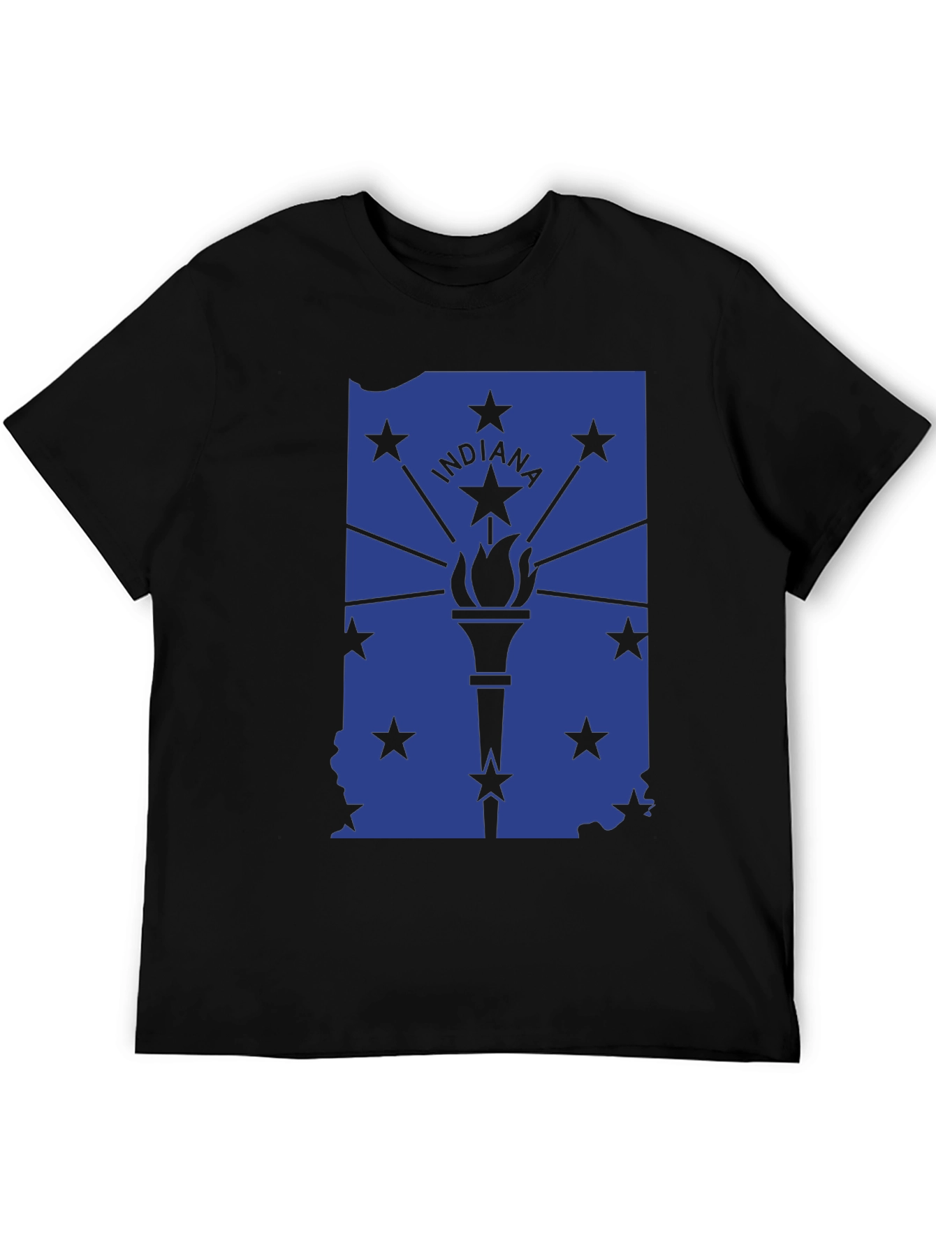 Indiana State Flag Graphic T-Shirt