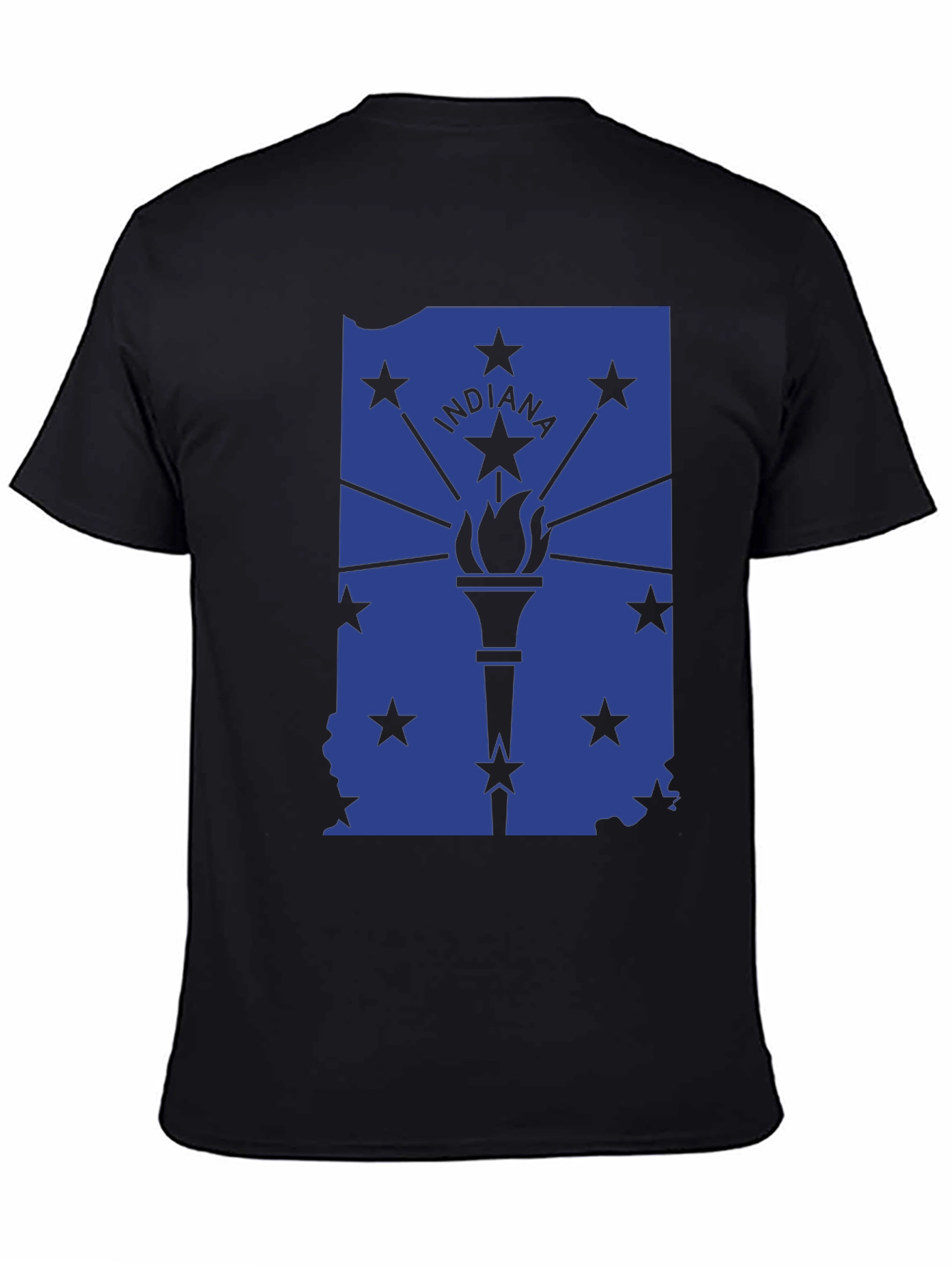 Indiana State Flag Graphic T-Shirt