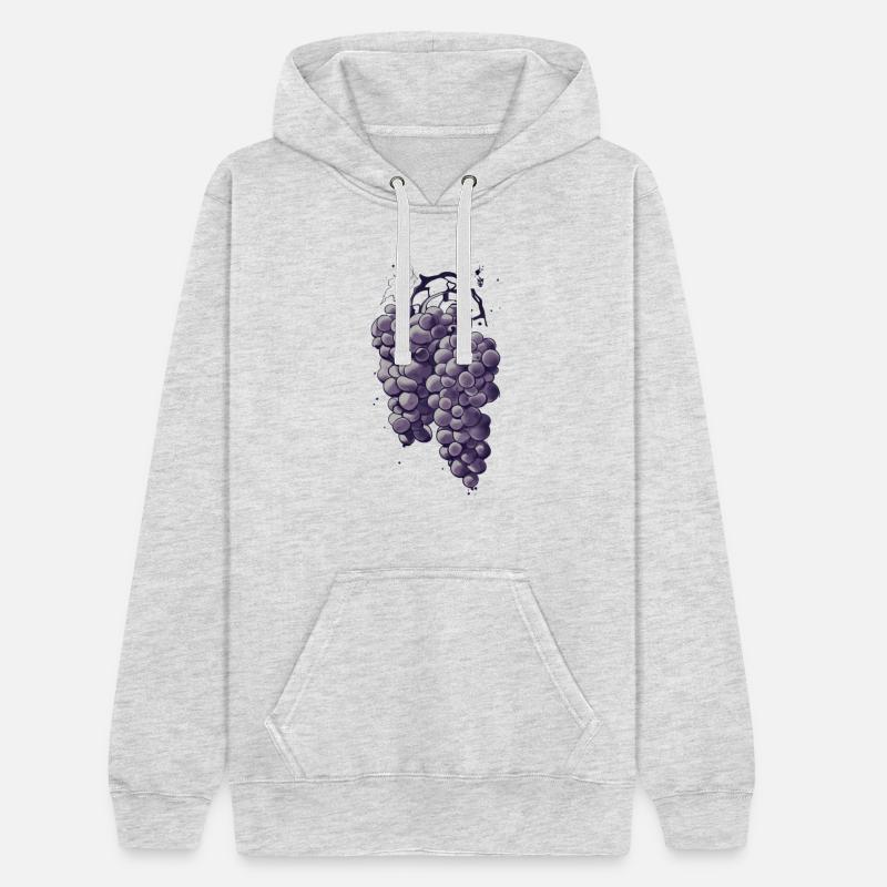 natural grapes ink drawing colorful