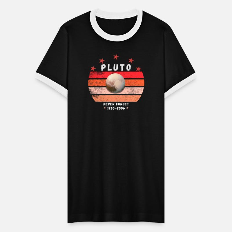 Never Forget Pluto Shirt. Retro Style Funny
