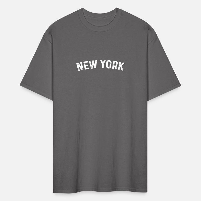 New York Arched Style Text t-shirts