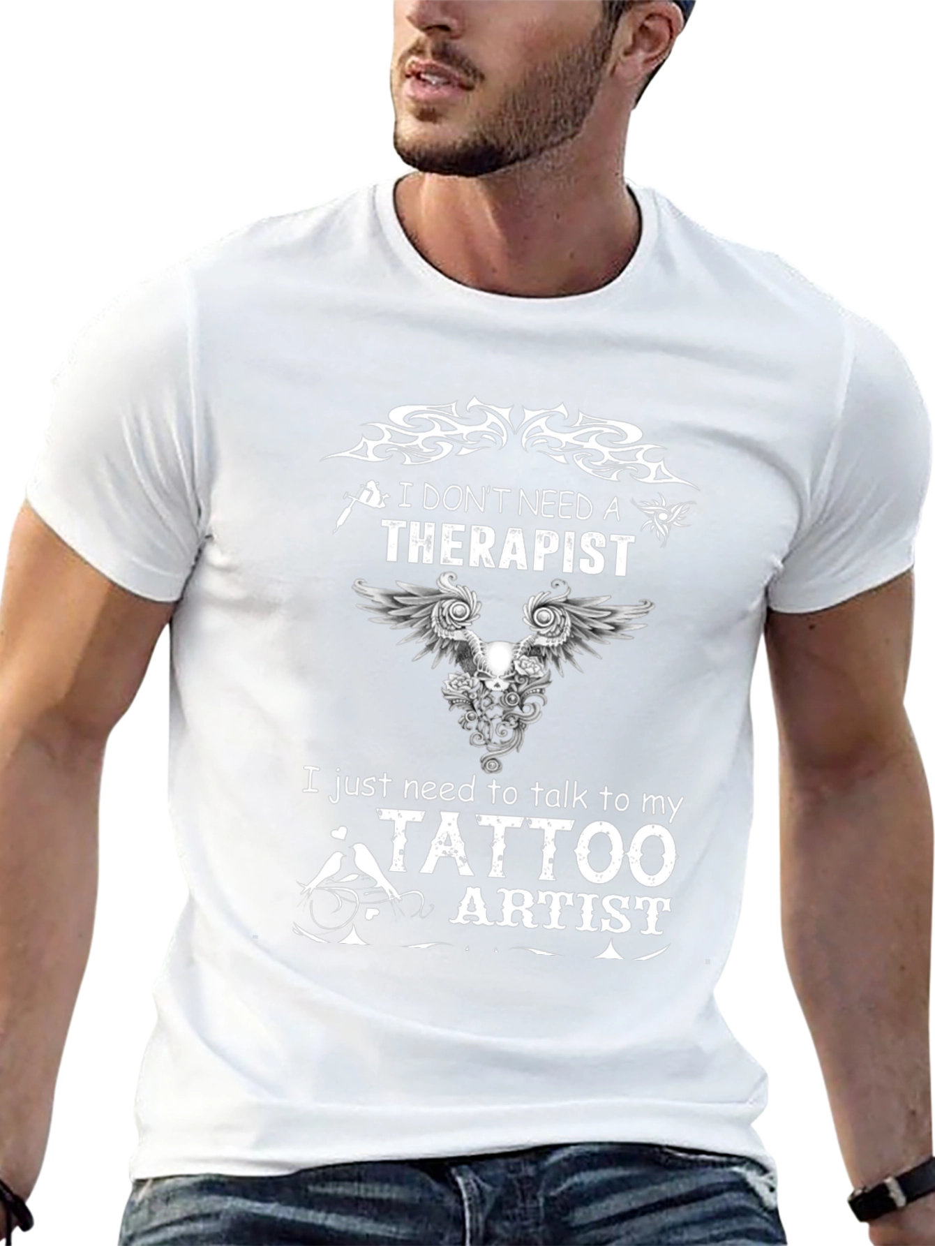 Tattoo Artist Therapy T-Shirt - Unique Design