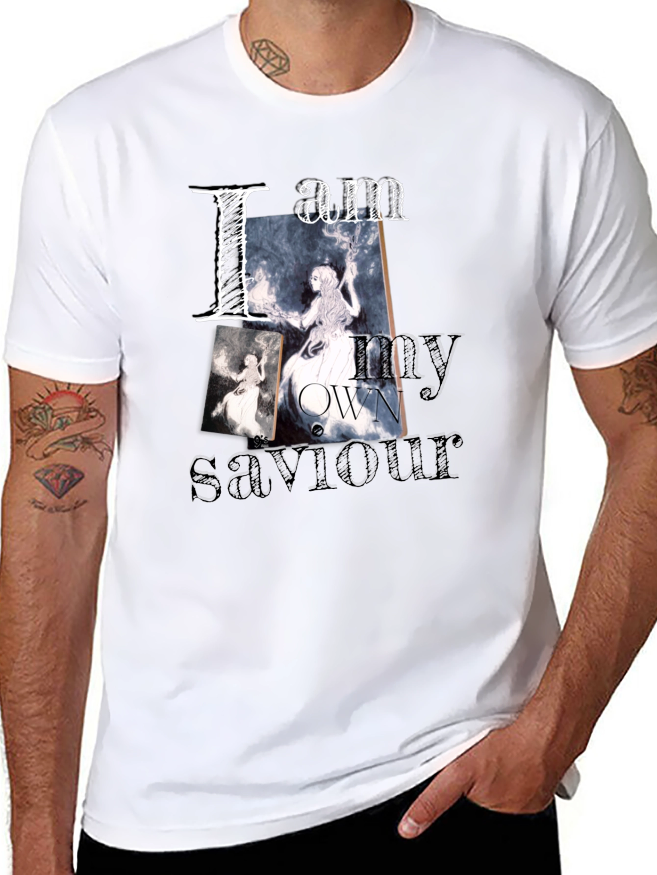 Artistic Graphic T-Shirt - My Own Savior