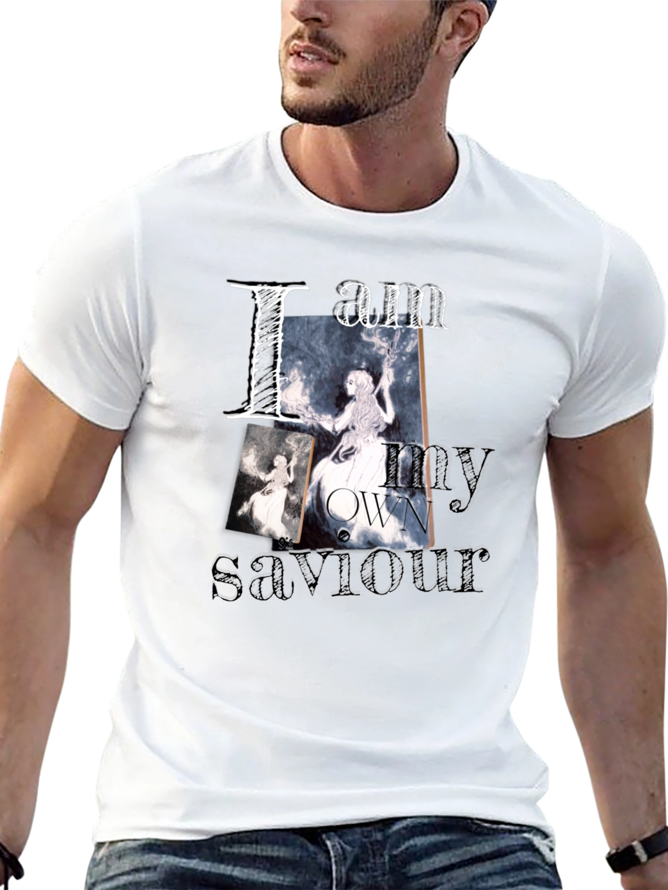 Artistic Graphic T-Shirt - My Own Savior