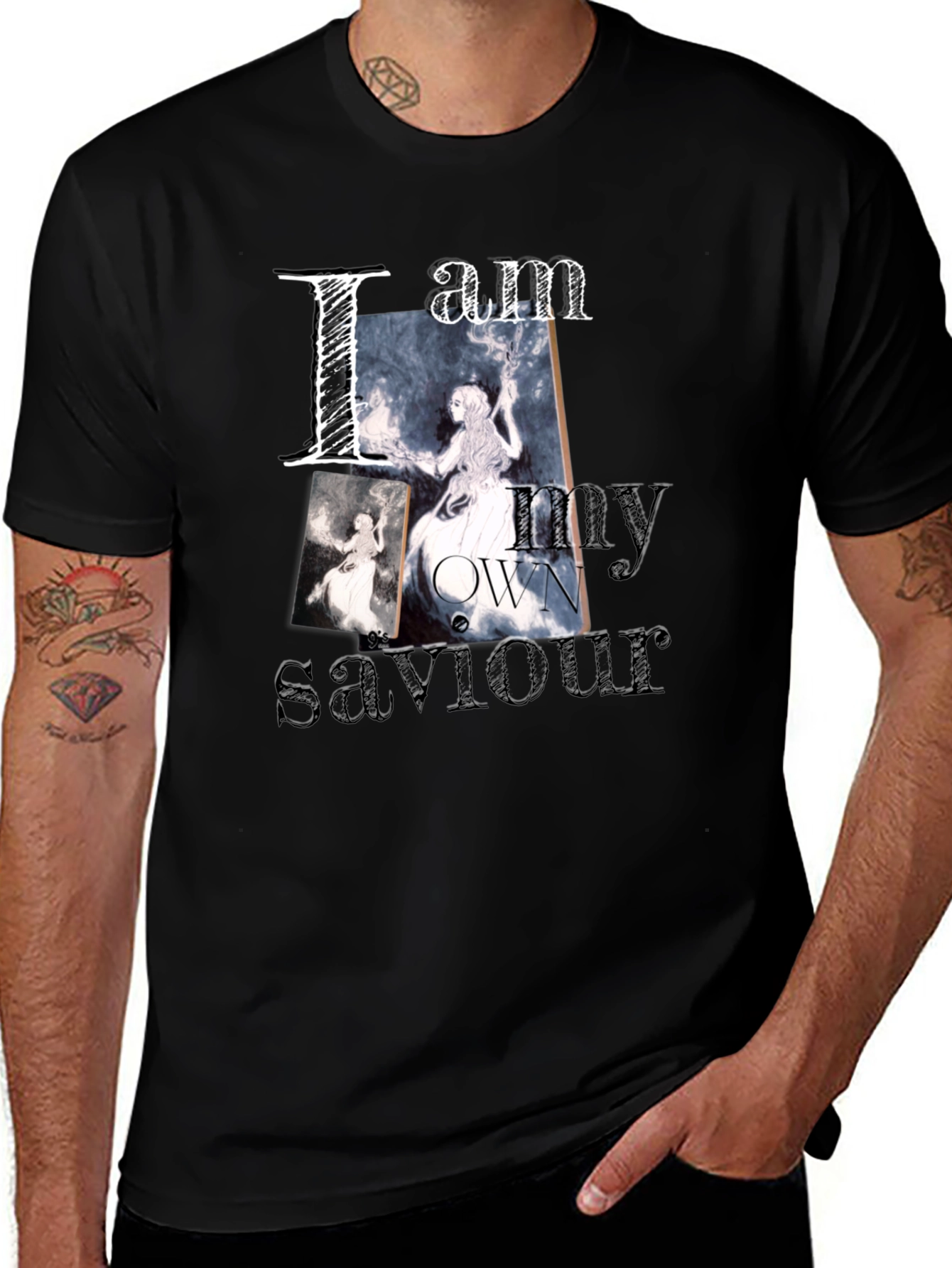 Artistic Graphic T-Shirt - My Own Savior
