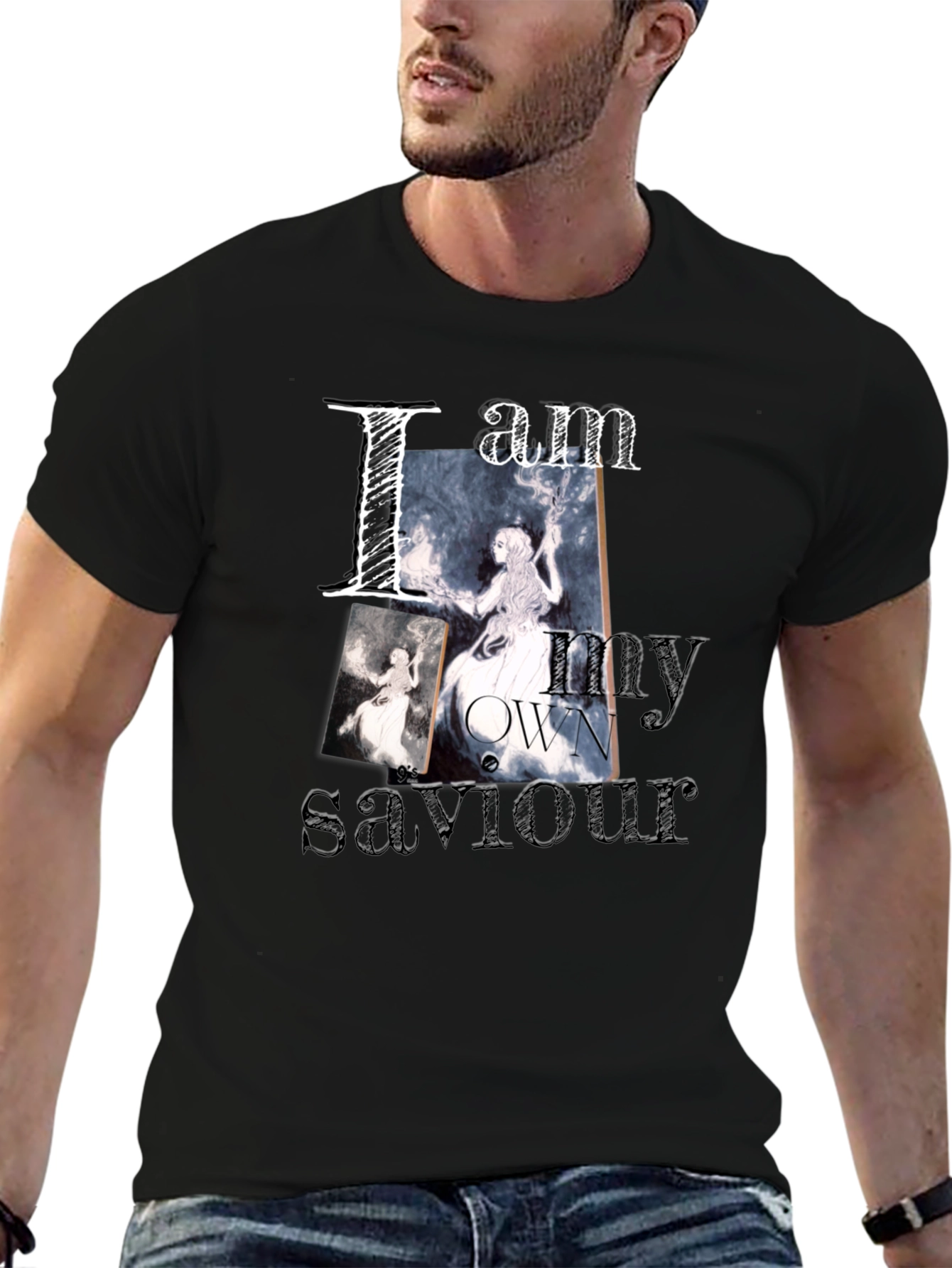 Artistic Graphic T-Shirt - My Own Savior