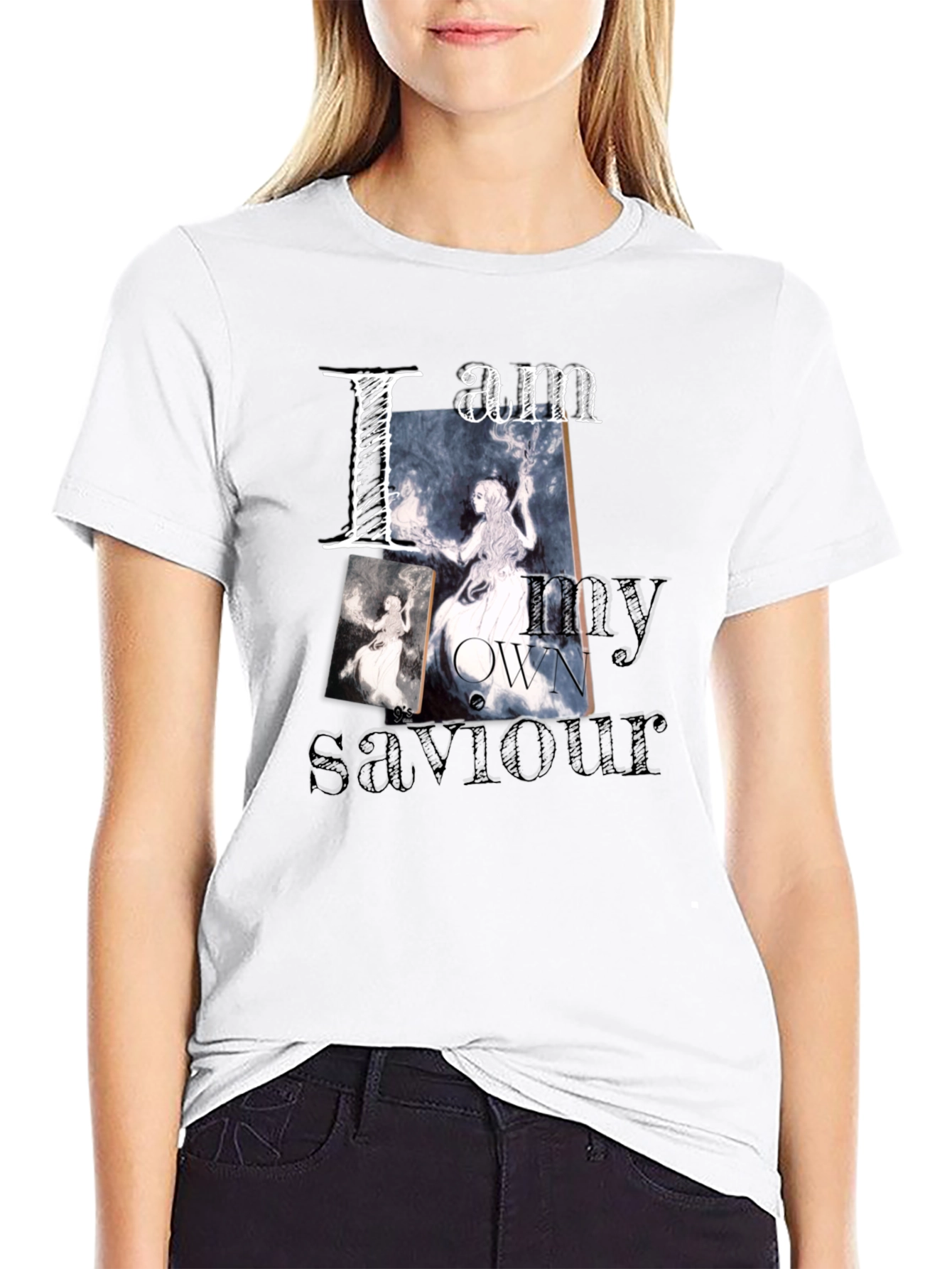 Artistic Graphic T-Shirt - My Own Savior