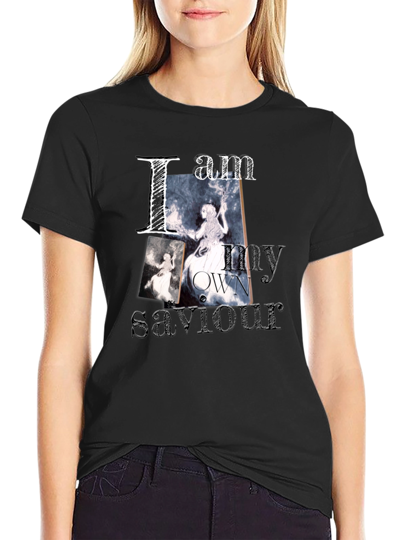 Artistic Graphic T-Shirt - My Own Savior