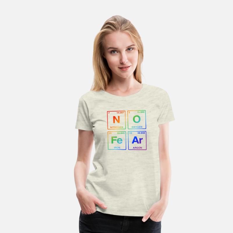 NO FEAR - elements of the periodic system LGBTQ