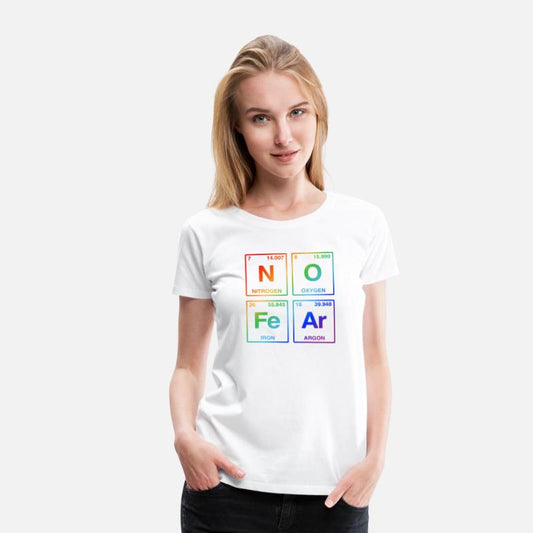NO FEAR - elements of the periodic system LGBTQ