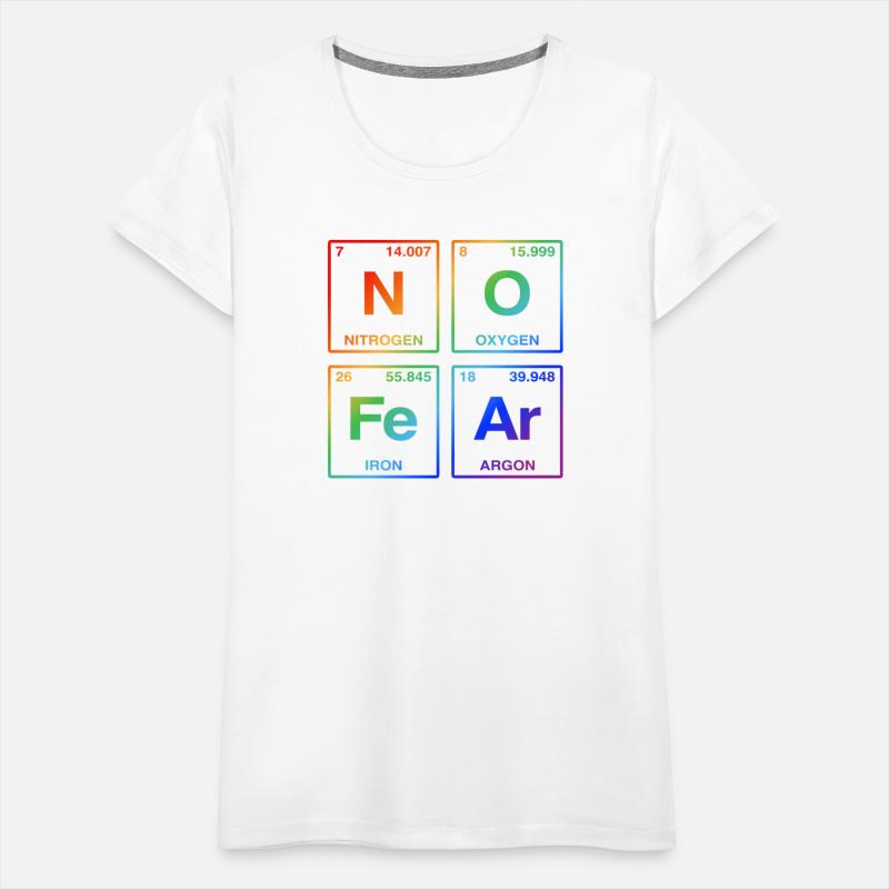 NO FEAR - elements of the periodic system LGBTQ